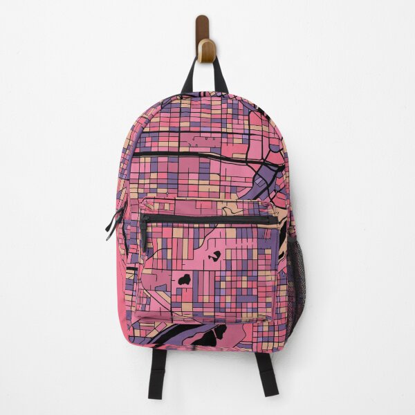 Item preview, Saint Paul Map Pattern in Purple & Pink designed and sold by PatternMaps.