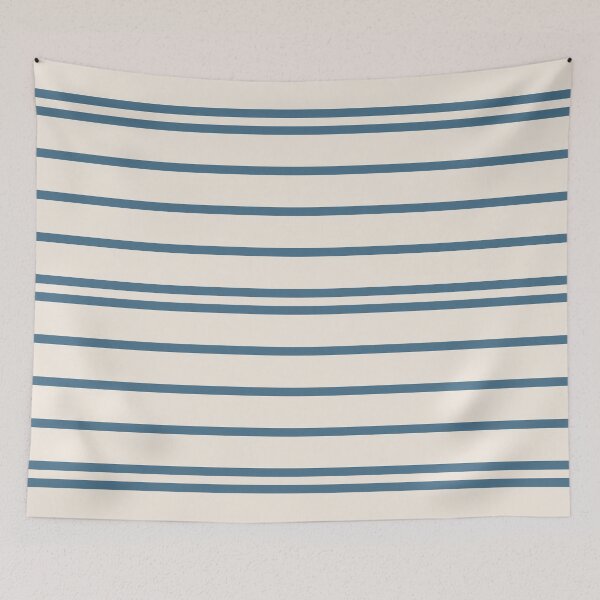 Item preview, Let Go and Let God , Blue and Cream  Stripe Pattern with Sunflowers designed and sold by southerndoll67.