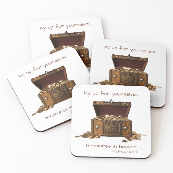 Item preview, Lay up treasures in Heaven (Matthew 6:20) designed and sold by GospelWork.