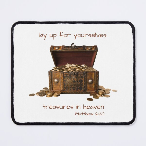 Item preview, Lay up treasures in Heaven (Matthew 6:20) designed and sold by GospelWork.