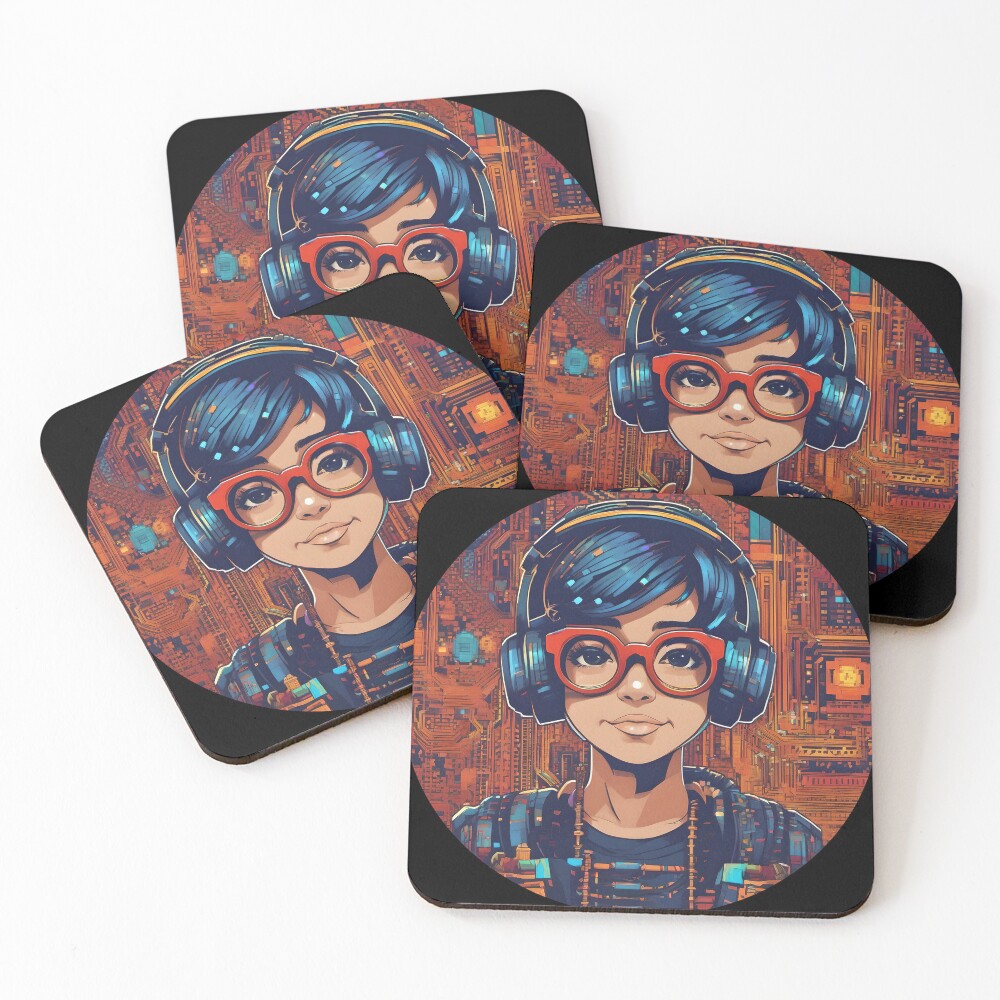 Item preview, Coasters (Set of 4) designed and sold by AbsoluteA.