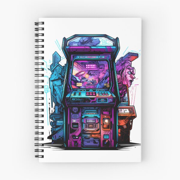 Item preview, Cyberpunk Video Game Arcade Cabinet designed and sold by SchorlCraft.