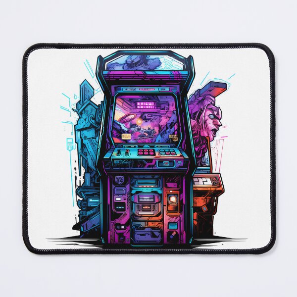 Item preview, Cyberpunk Video Game Arcade Cabinet designed and sold by SchorlCraft.