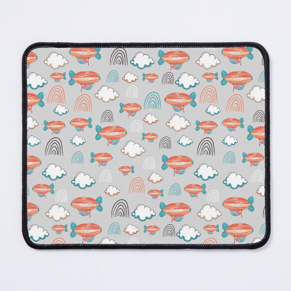 Item preview, Aesthetic rainbows and Orange aerostats with white clouds designed and sold by Rislam.
