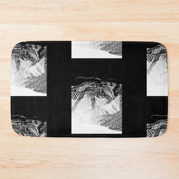 Item preview, Sketch of mountains and hills designed and sold by FlowerandDesing.