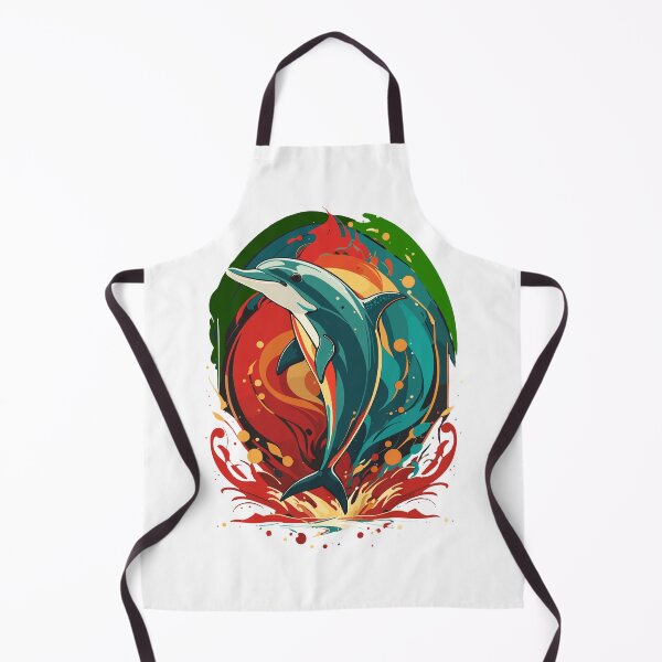 Artikelvorschau, Reggae Dolphin Splash entworfen und verkauft von reggaeartgifts.