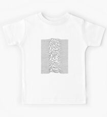 Music band waves - white&black Kids Tee