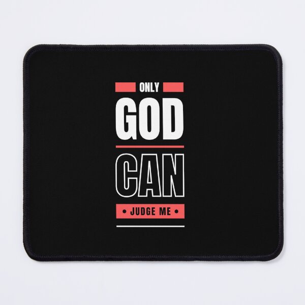 Item preview, Only god can judge me designed and sold by DANIELYSFASHION.