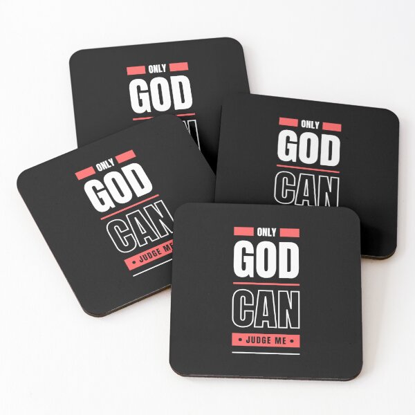 Item preview, Only god can judge me designed and sold by DANIELYSFASHION.