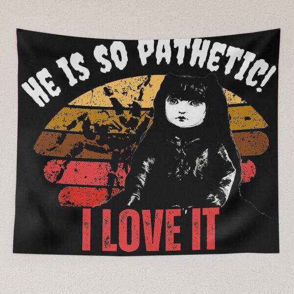 Item preview, Nadja doll He is so pathetic I love it spider black on red designed and sold by VicetTees.