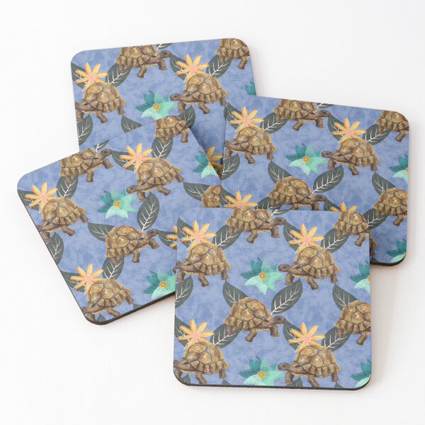 Item preview, Turtle Serenity: Floral Delights in the Company of Turtles designed and sold by Superdoodledo.