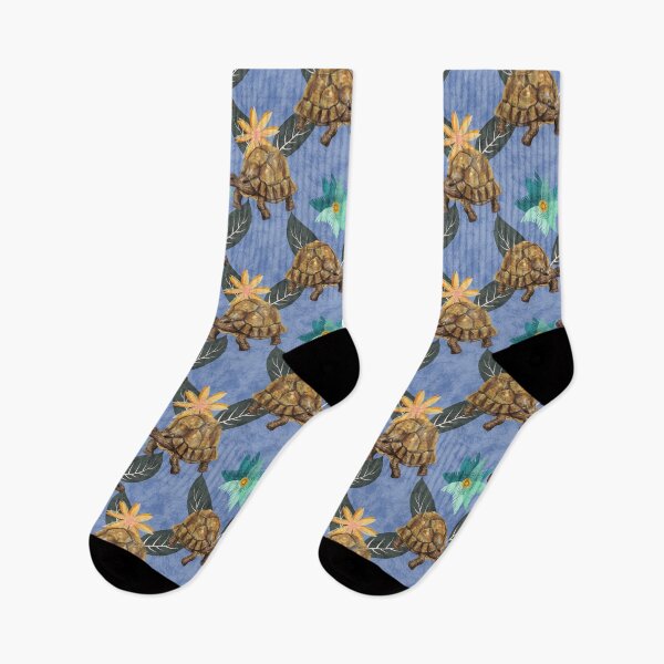 Item preview, Turtle Serenity: Floral Delights in the Company of Turtles designed and sold by Superdoodledo.