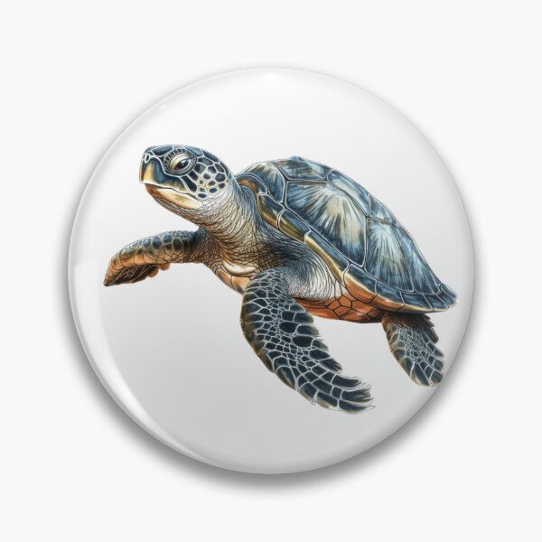 Item preview, Sea Turtle Graphic designed and sold by ZodiacKat.