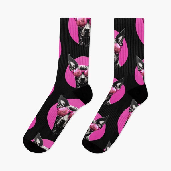 Item preview, Dog Wearing Pink Sunglasses designed and sold by DafraDesign.