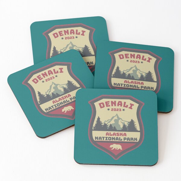 Item preview, Camping Patch 2023 Alaska Denali Souvenir Mt. Denali Alaskan National Park designed and sold by Robert Diebold.
