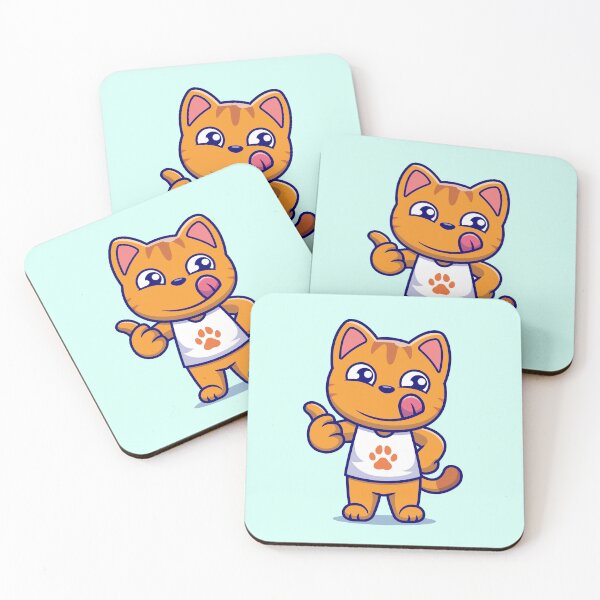 Item preview, Thumbs Up Kitty: Adorable Cat's Approval designed and sold by hjian8219.