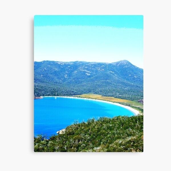 Wineglass Bay Canvas Print