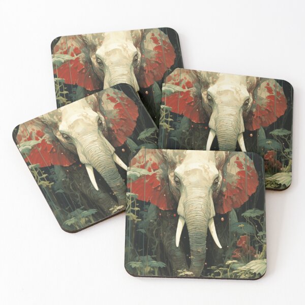 Item preview, An Elephant in the Forest designed and sold by StudioRedKoala.