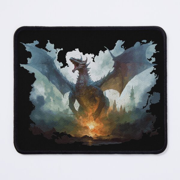 Item preview, Big Black Dragon designed and sold by ShopLizCreates.
