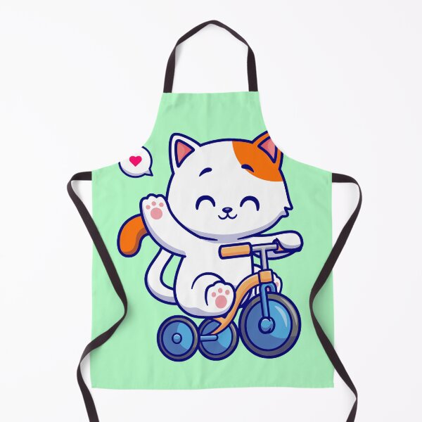 Item preview, Adventurous Cat on Wheels: Cycling Fun! designed and sold by hjian8219.