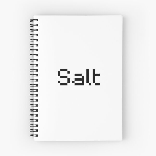 Item preview, Salt Label - Retro Pixel designed and sold by trenchbalence.
