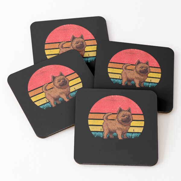 Item preview, Norwich Terrier Vintage Retro Sunset designed and sold by rafaeltto.