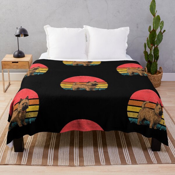 Item preview, Norwich Terrier Vintage Retro Sunset designed and sold by rafaeltto.
