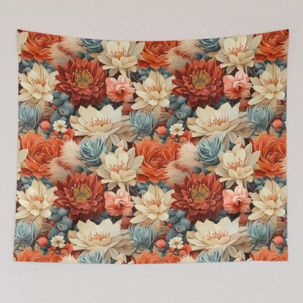 Item preview, Desert Blooms - Exquisite Seamless Digital Pattern designed and sold by KaleidoKiosk.
