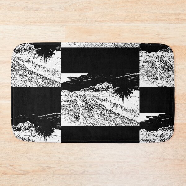 Item preview, Sketch sunset over the mountains designed and sold by FlowerandDesing.
