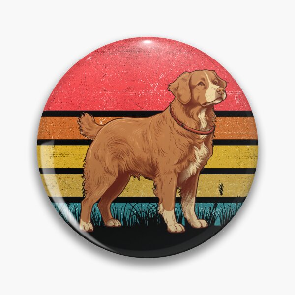 Item preview, Nova Scotia Duck Tolling Retriever Toller Vintage Retro Sunset designed and sold by rafaeltto.