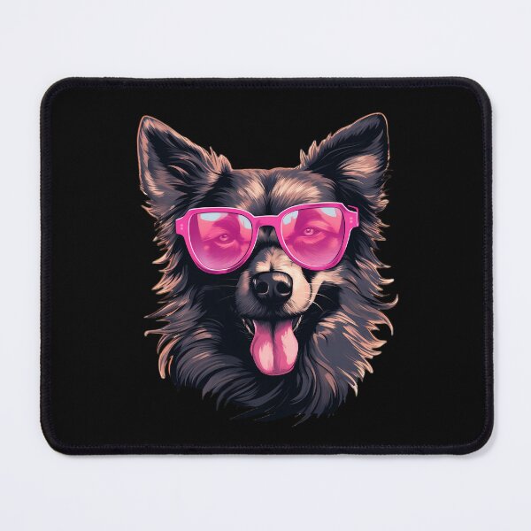 Item preview, Funny Dog Wearing Pink Sunglasses designed and sold by DafraDesign.