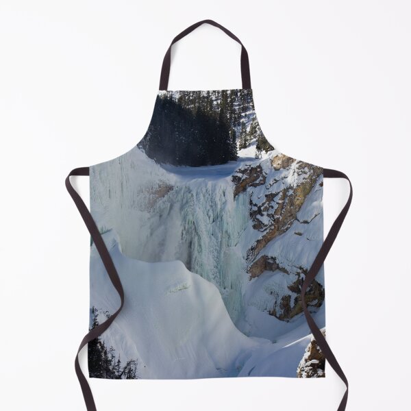 Item preview, Frozen Lower Yellowstone Falls in Winter designed and sold by Gilby-Designs.
