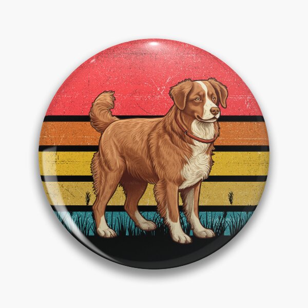 Item preview, Nova Scotia Duck Tolling Retriever Toller Vintage Retro Sunset designed and sold by rafaeltto.
