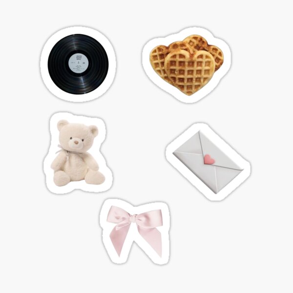 Item preview, cute sticker pack designed and sold by KenzieAnn1234.