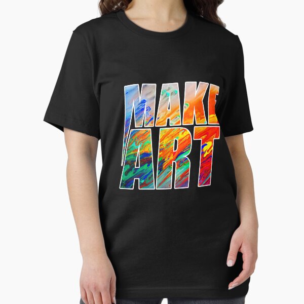 Item preview, Make Art Funny Artist Humor Oil Painting Cool  designed and sold by noirty.