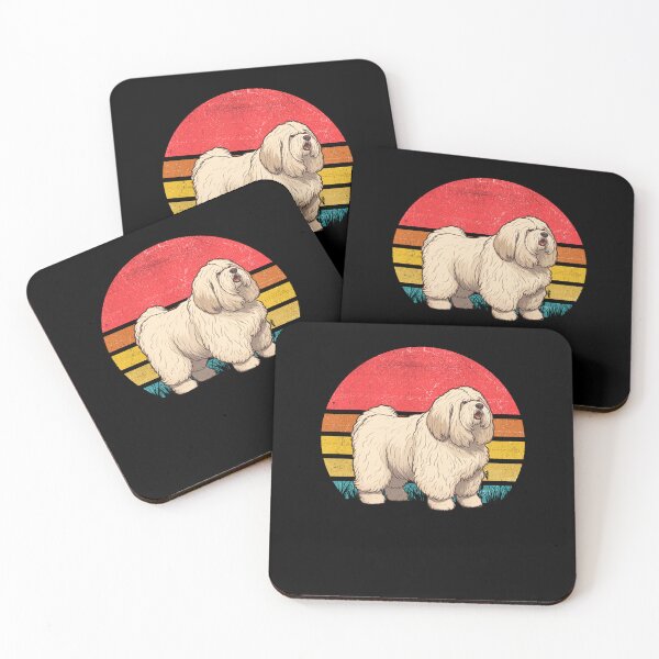Artikelvorschau, Old English Sheepdog Vintage Retro Sunset entworfen und verkauft von rafaeltto.