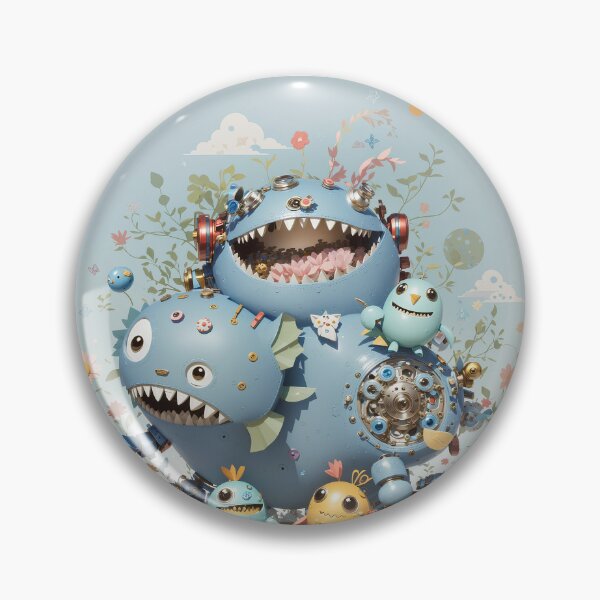 Item preview, Whimsical Creatures - III designed and sold by positivVibesArt.