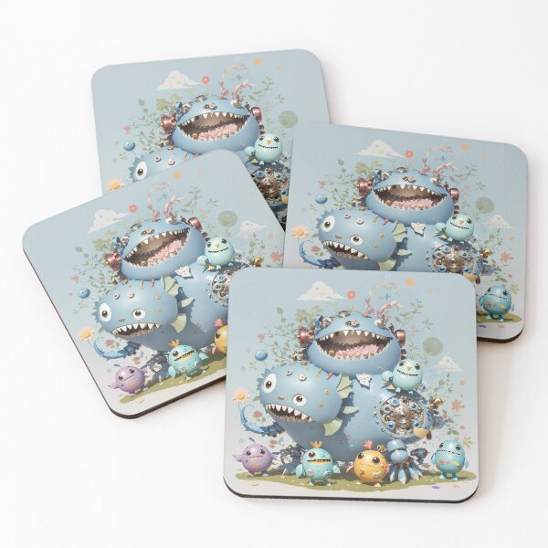 Item preview, Whimsical Creatures - III designed and sold by positivVibesArt.