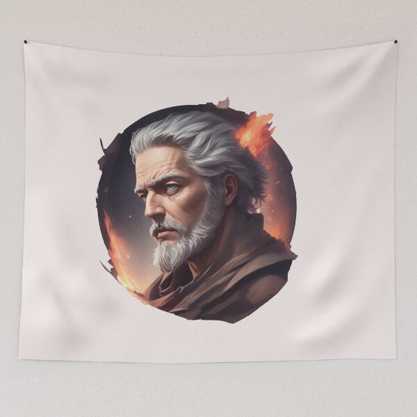 Artikelvorschau, Seneca Design ll Stil Philosoph Seneca Art Digital entworfen und verkauft von StoicWarrior.