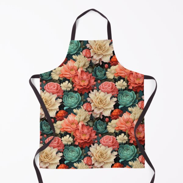 Artikelvorschau, Wüstenblüten – exquisites nahtloses digitales Muster entworfen und verkauft von KaleidoKiosk.
