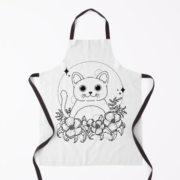 Item preview, Cute cat and flower designed and sold by FerdiEverywhere.