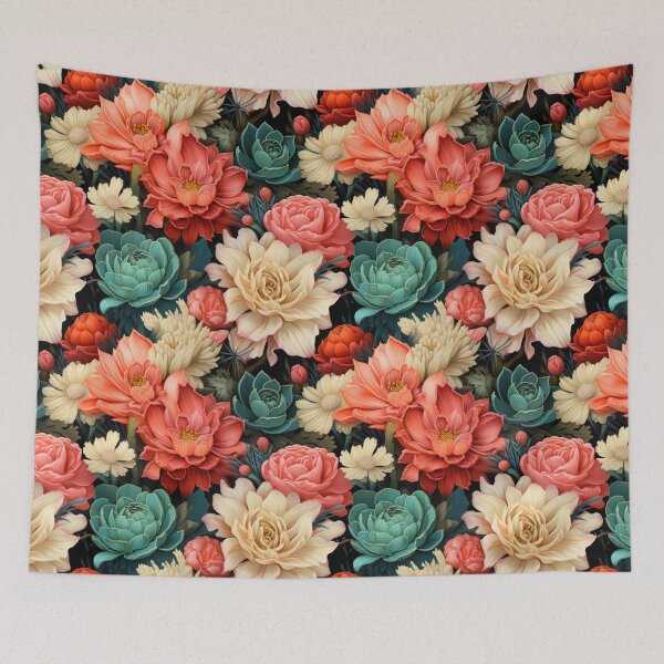 Item preview, Desert Blooms - Exquisite Seamless Digital Pattern designed and sold by KaleidoKiosk.