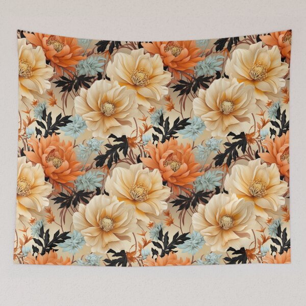 Item preview, Desert Blooms - Exquisite Seamless Digital Pattern designed and sold by KaleidoKiosk.