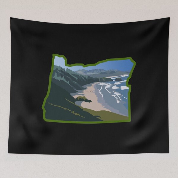 Item preview, Oregon State Coastline  	 	 designed and sold by ebdhaemezwn40.