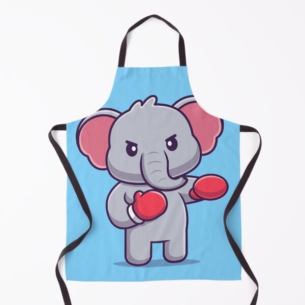 Item preview, Elephant Power Punch: Cute Boxing Champ designed and sold by hjian8219.