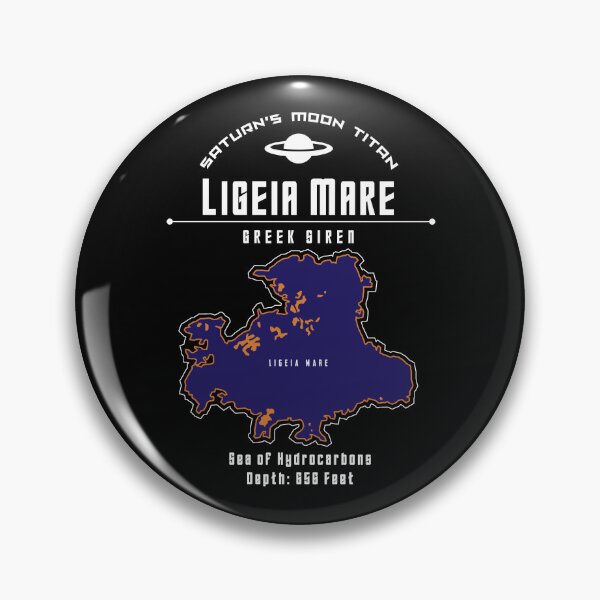 Item preview, Seas Of Titan Ligeia Mare designed and sold by twHistory.