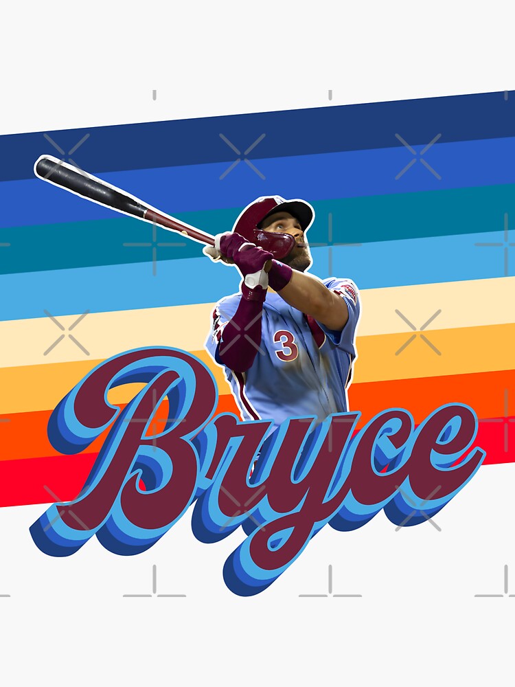 Bryce Harper Baseball Sticker