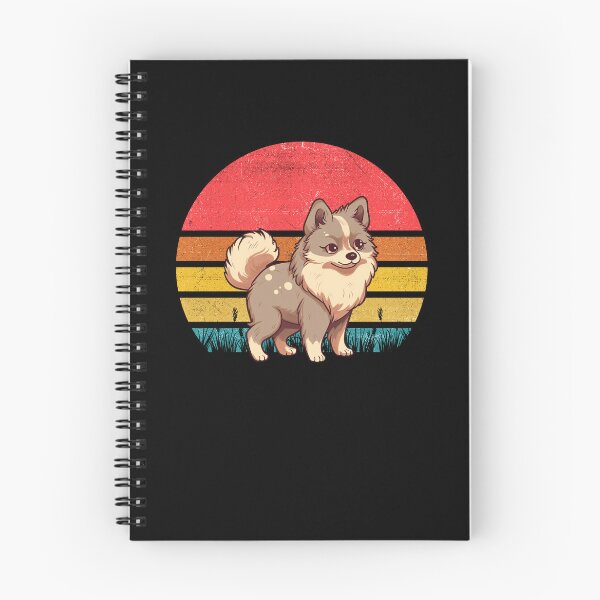 Item preview, Pomsky Vintage Retro Sunset designed and sold by rafaeltto.