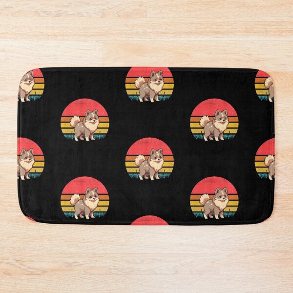 Item preview, Pomsky Vintage Retro Sunset designed and sold by rafaeltto.