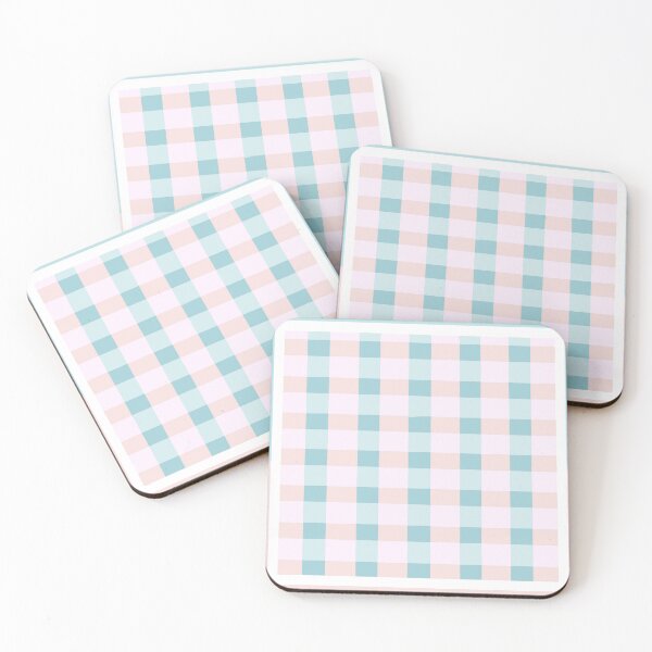 Item preview, Preppy Cottagecore Gingham Pattern in Pastel Colours designed and sold by samjretro.